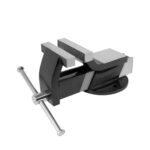 ALL STEEL VICE FIXED ROUND BASE 021