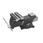 ALL STEEL VICE SWIVEL BASE WITH REPLACEABLE JAWS AND RAISED ANVIL 063