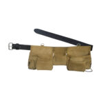 Suede Leather Tool Pouch Bag 1415