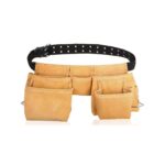 Suede Leather Tool Pouch Bag 1416