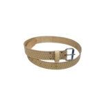 Vegetable Tanned Embossed Leather Belt 1455